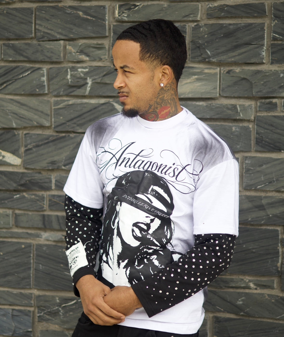 Antagonist longsleeve(White)