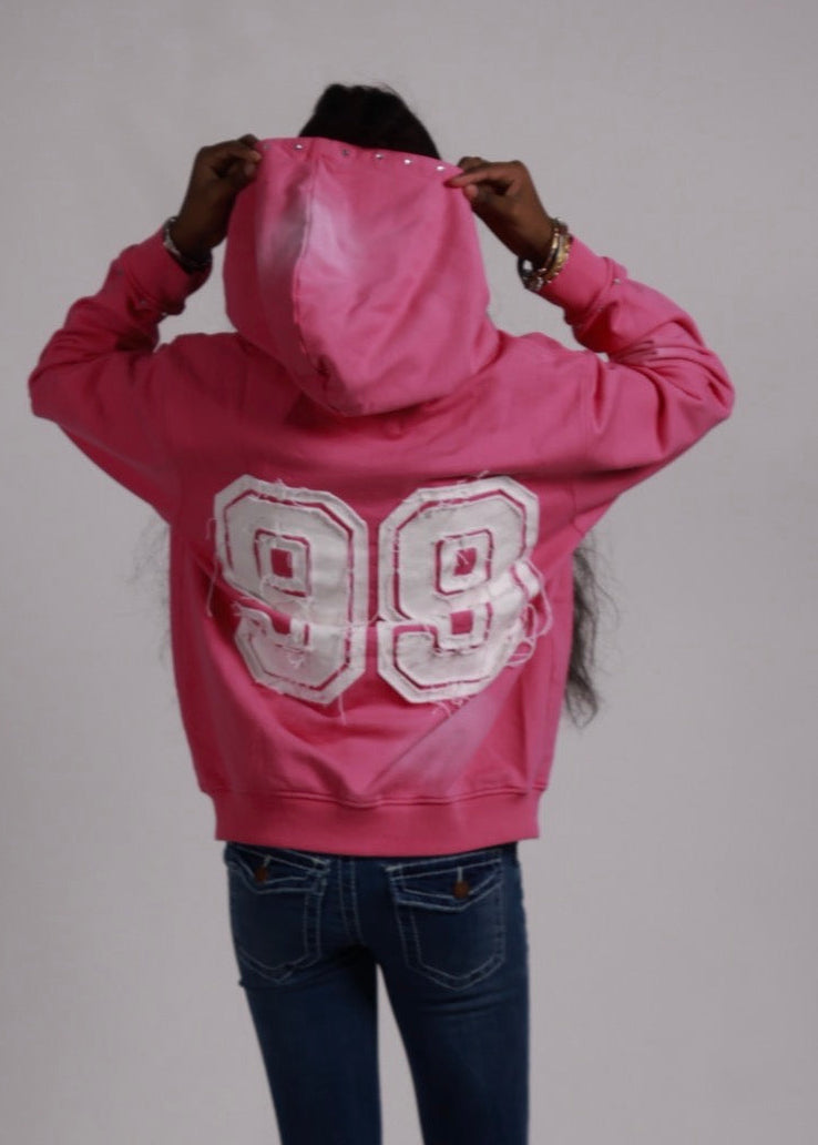 Thriller zip-up (pink)