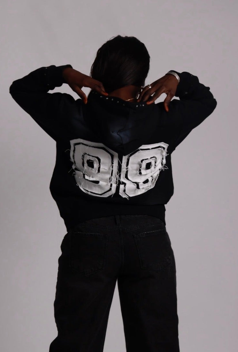 Thriller zip-up(black)
